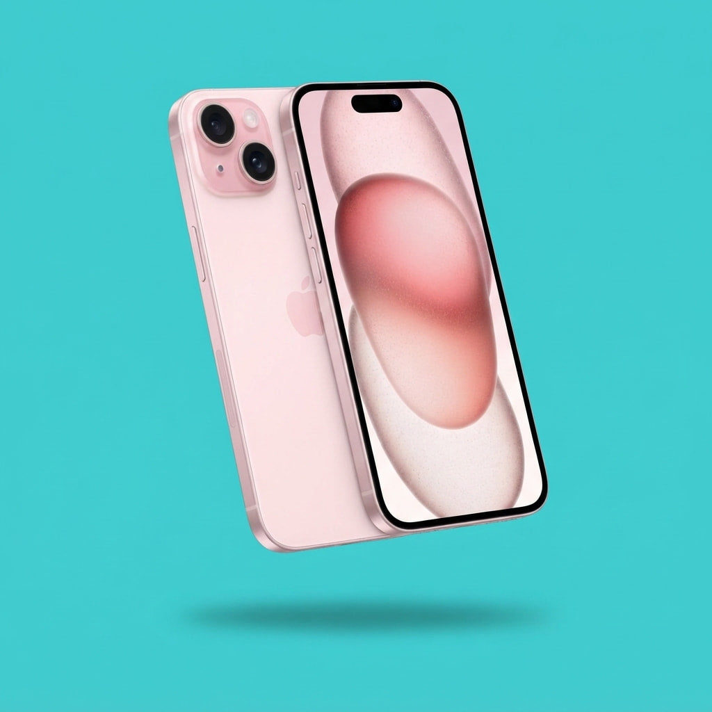 Refurbished Apple iPhone 15, Excellent Condition - Free Shipping, zero gravity scene