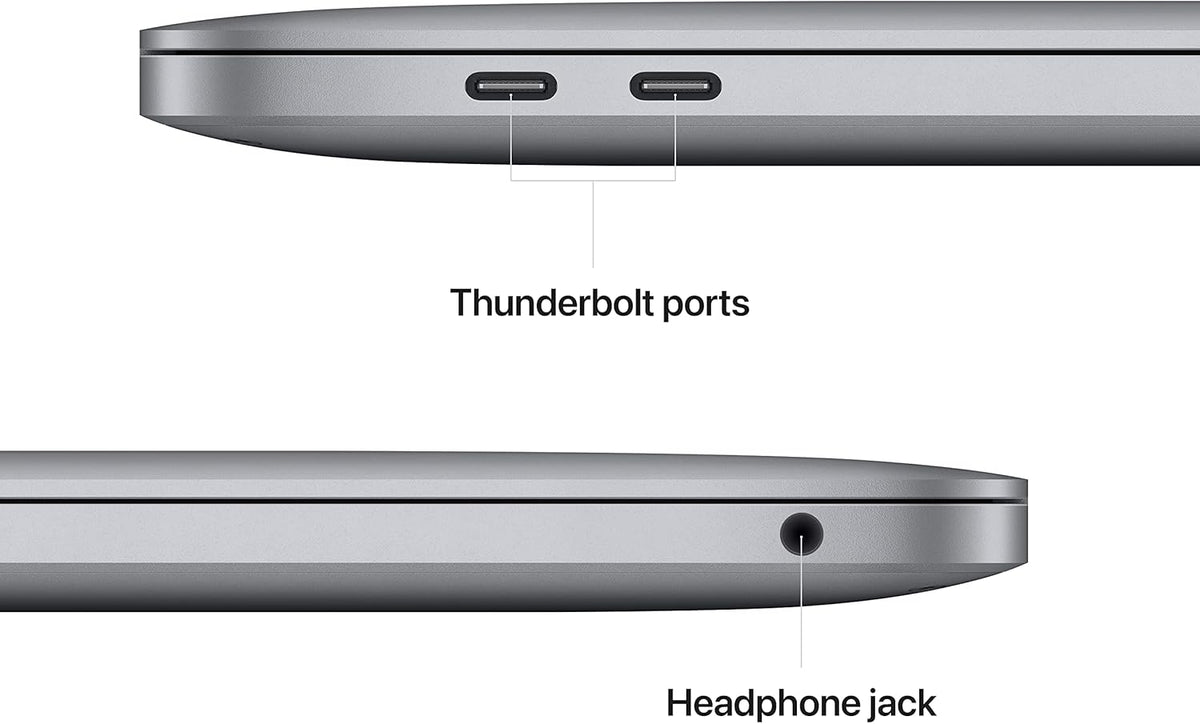 Renewed Apple MacBook Pro 2022 13-inch M2, 16GB RAM, 512GB SSD, Space Gray, QWERTY English product image 5