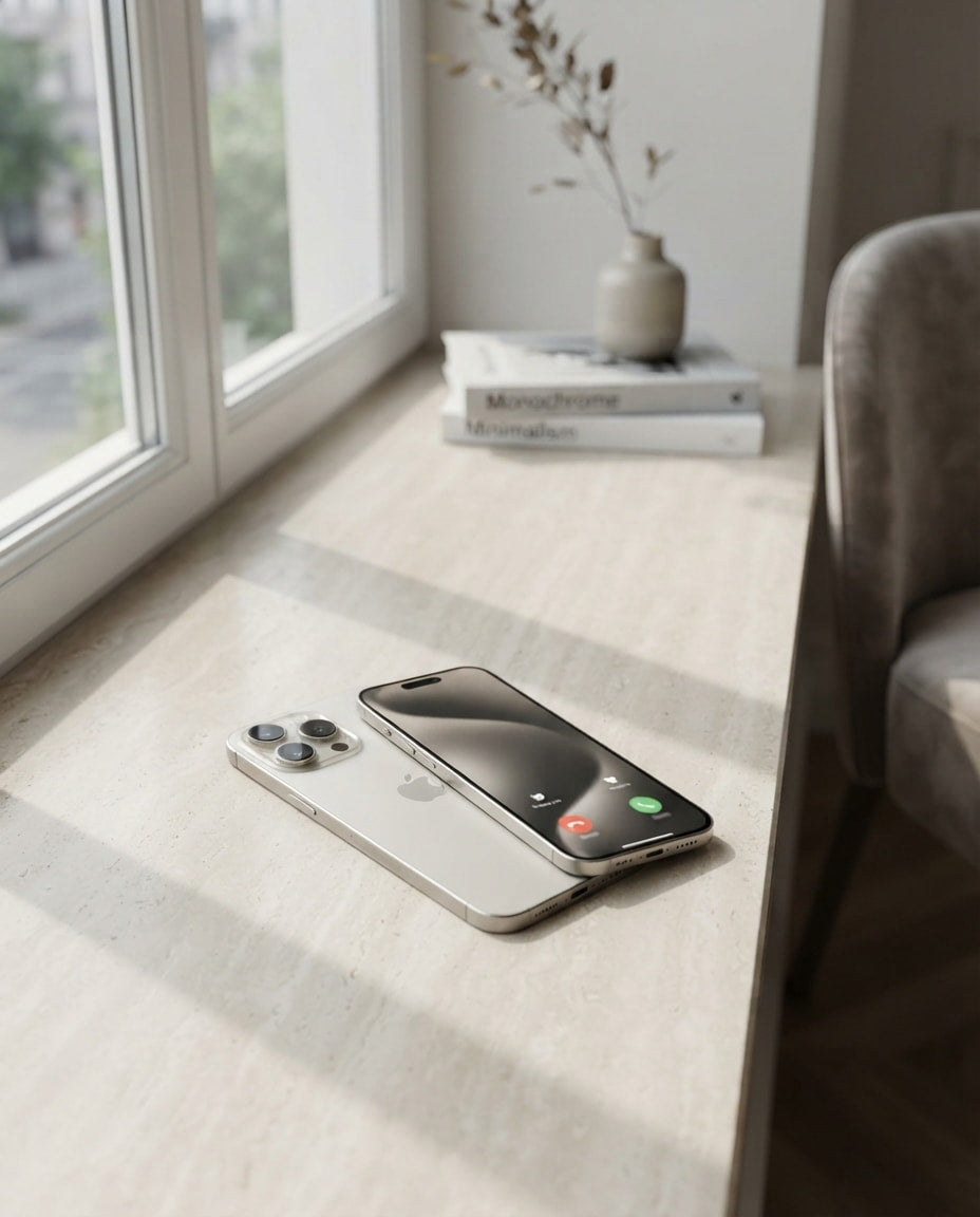 Refurbished Apple iPhone 15 Pro Max, Excellent Condition - Free Shipping, morning pane scene